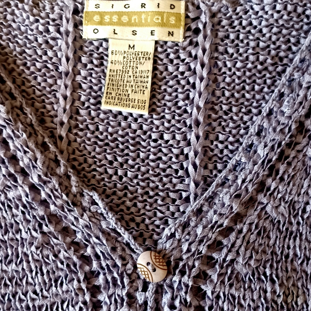 Sigrid Olsen Women's Gray Sweater
